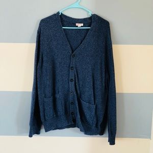 Target- Heavy Blue Cardigan